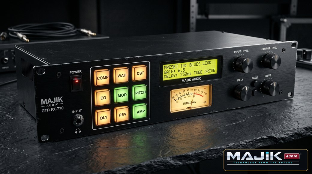 GTR FX-770 — Stereo Guitar Preamp & Multi-Effects Workstation