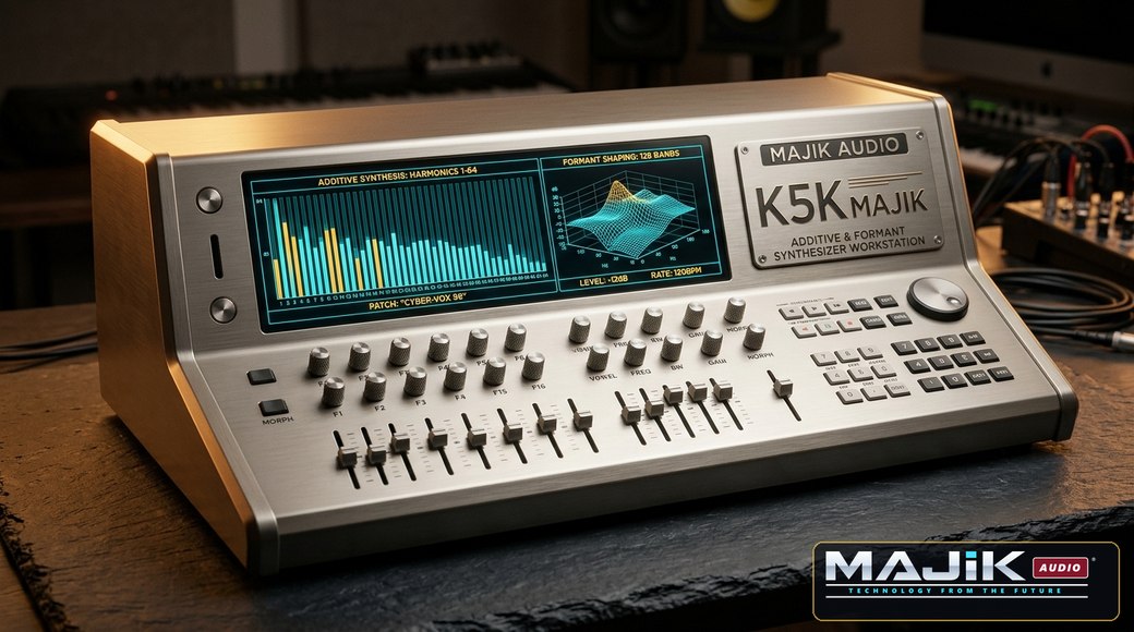 K5K MAJIK — 64-Harmonic Digital Additive & Formant Workstation