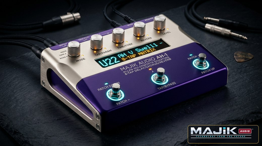 MAJIK AH-1 — 8-Band Parallel Modulation & Delay Matrix